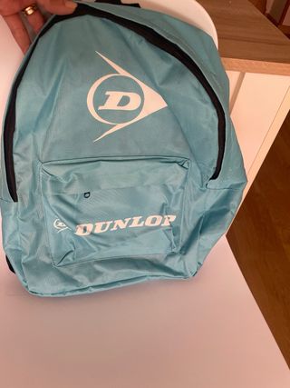 Mochila escolar Dunlop turquesa