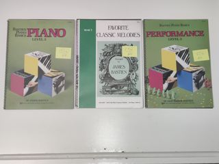 BASTIEN LEVEL 3 - 3 LIBROS PIANO - NIV.3