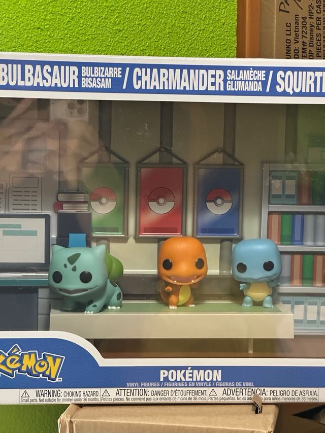 Funko Pop! Pokémon - Bulbasaur, Charmander, Squirt