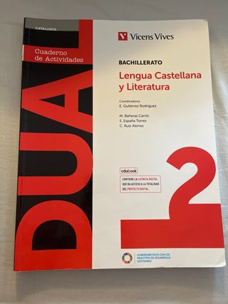 DUAL LENGUA Y LITERATURA 2 BACH(DIGITAL+LIBRO+ACT)