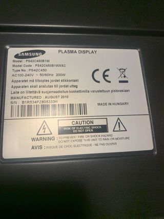 TV Samsung 42" Smart TV