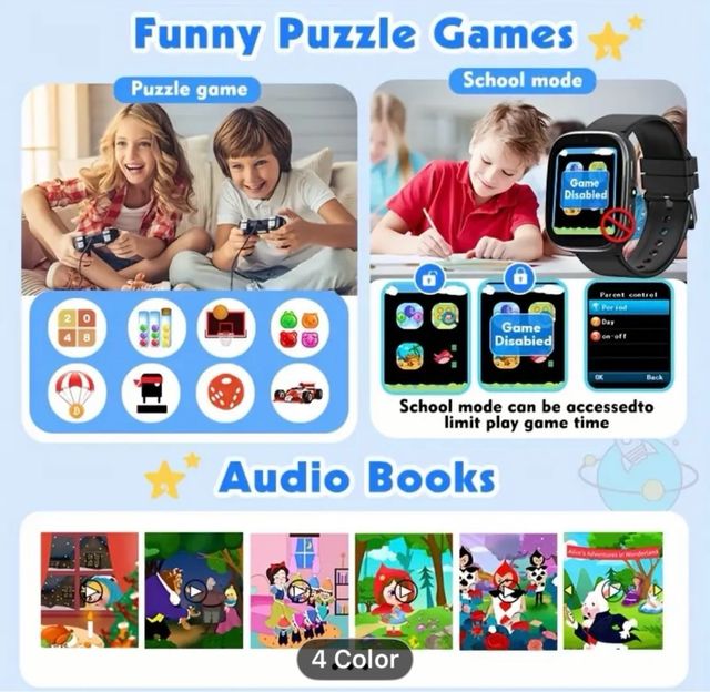 Reloj inteligente infantil - Llamadas 2G