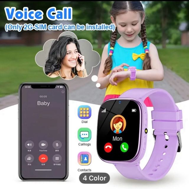Reloj inteligente infantil - Llamadas 2G
