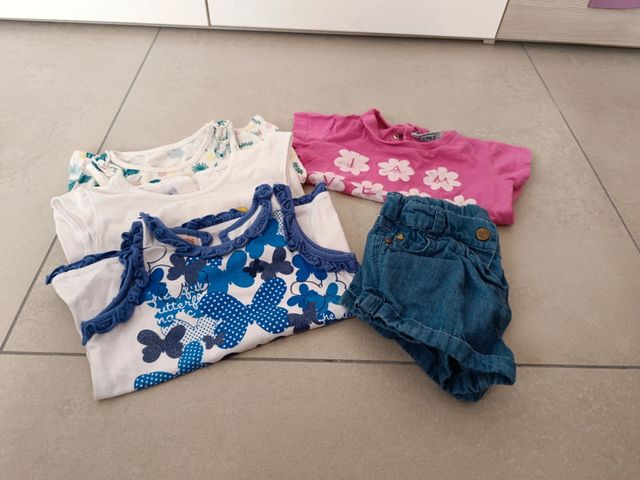 Abiti bimba estivi 5pz 9-12m
