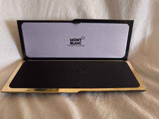 Estuche Montblanc bolígrafo