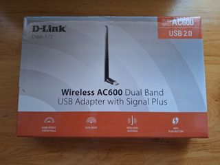 Adaptador WiFi D-Link DWA-172 AC600