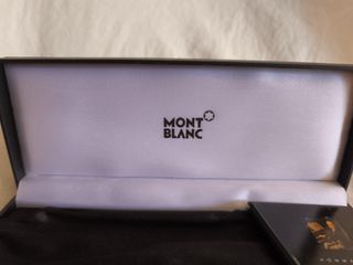 Estuche Montblanc pluma estilográfica