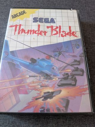 Thunder Blade Sega Master System
