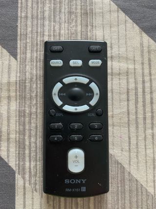 Mando Sony RM-X151 Radiocassette