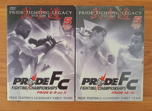 Pride FC MMA: 10 DVDs - Peleas de Artes Marciales