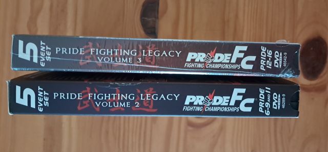 Pride FC MMA: 10 DVDs - Peleas de Artes Marciales