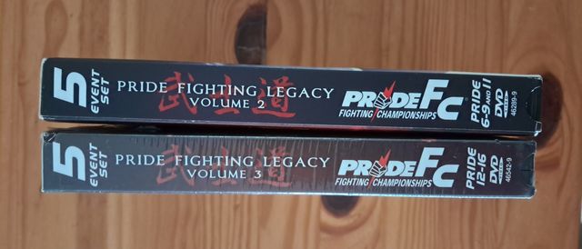 Pride FC MMA: 10 DVDs - Peleas de Artes Marciales