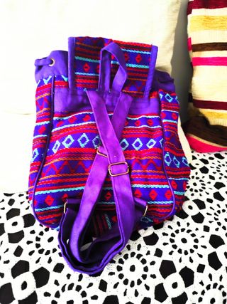 Mochila andina multicolor