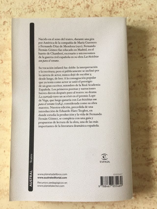 Las bicicletas son para el verano