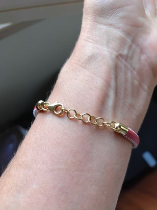 Bracciale uomo rosso