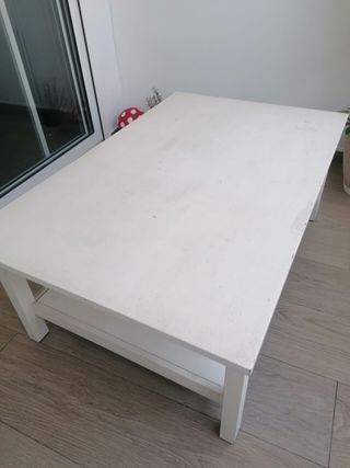 Mesa centro HEMNES blanca IKEA