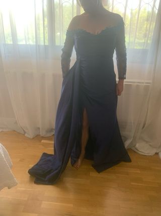 Vestido fiesta azul - Talla m