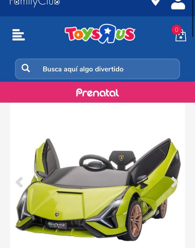 Coche eléctrico infantil Lamborghini