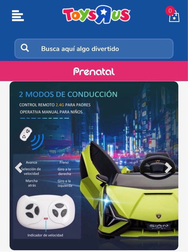 Coche eléctrico infantil Lamborghini
