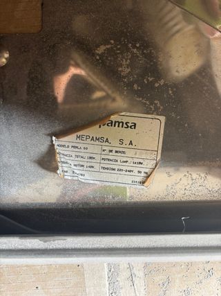 Campana extractora Mepamsa inox