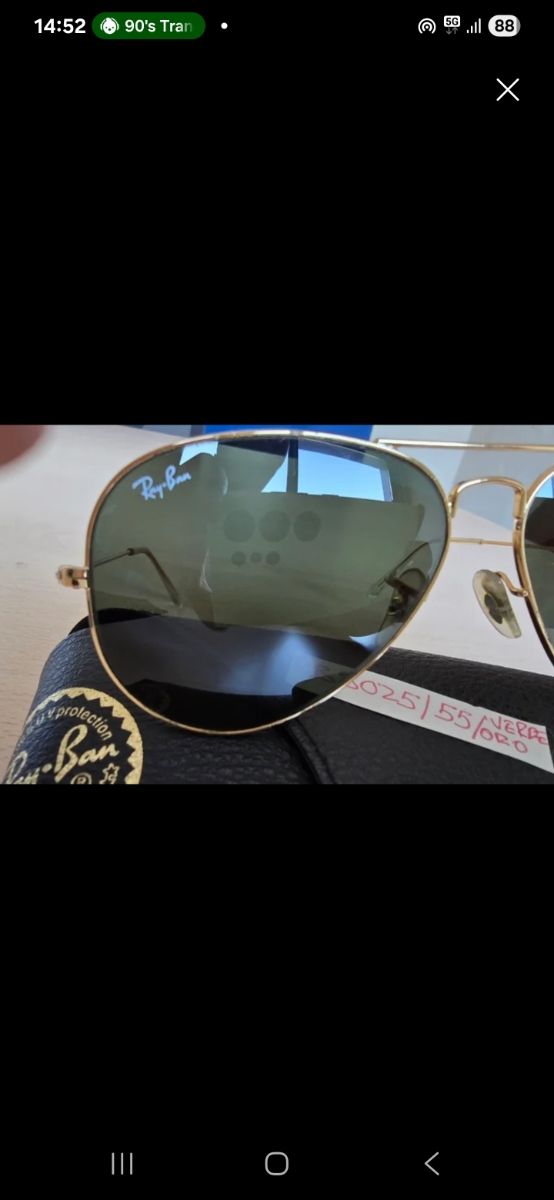  2 gafas de sol ray ban , 