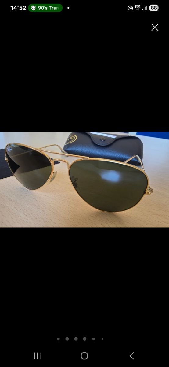  2 gafas de sol ray ban , 