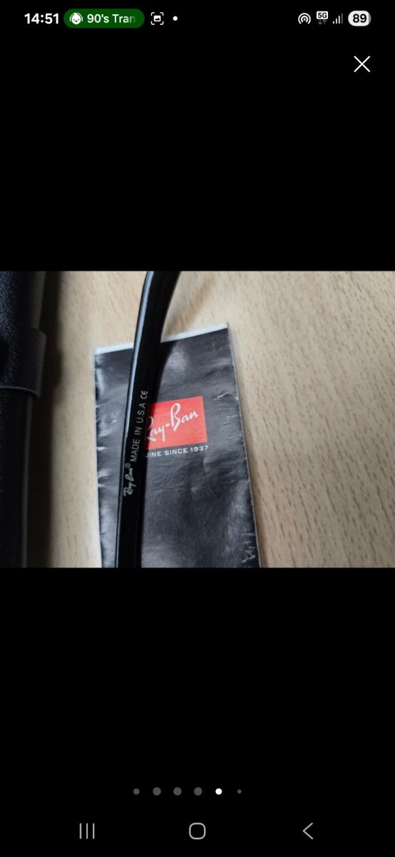  2 gafas de sol ray ban , 