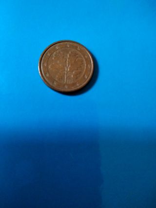 Moneda 1 céntimo Alemania 2002 D.
