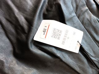 Pantalones cuero negros -talla 36