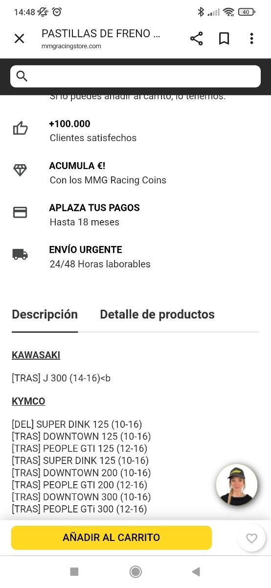 Pastillas Brembo 07085XS SINTER moto