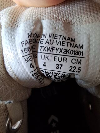 Converse Run Star Hike negras, 37