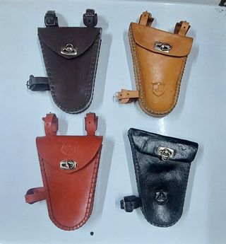 Bolsas para bicicleta selim pele clássicas