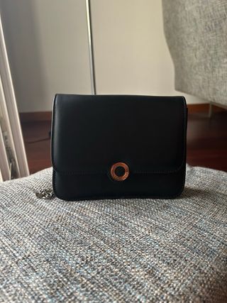 Borsa ippocampo nera