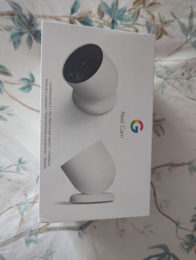 Camara videovigilancia Nest Cam (2 uds) -SIN ABRIR