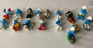 16 Pupazzetti Puffi Vintage