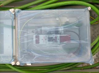 Provisional de obra y subcuadro eléctrico exterior