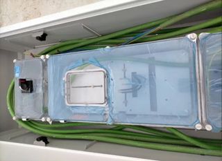 Provisional de obra y subcuadro eléctrico exterior