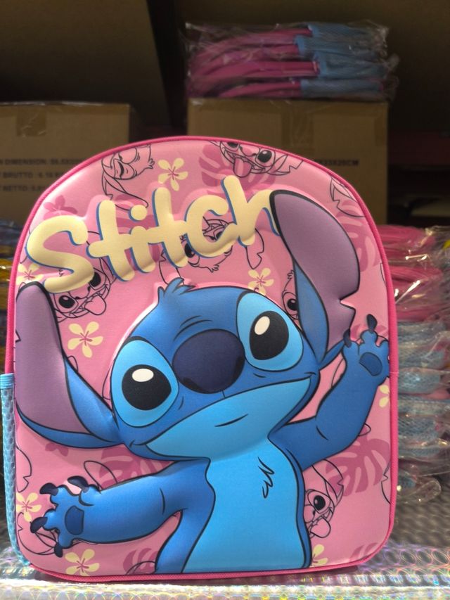 Mochila Stitch 3D infantil