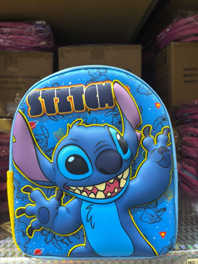 Mochila Stitch 3D infantil