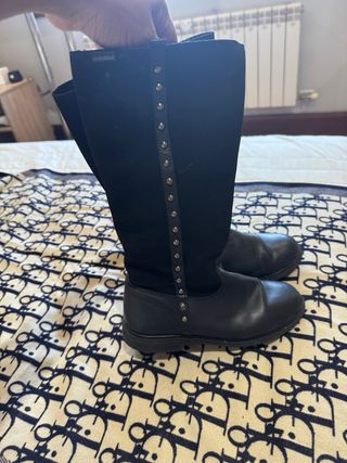 Botines Pablosky niña 39 negros