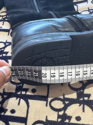 Botines Pablosky niña 39 negros