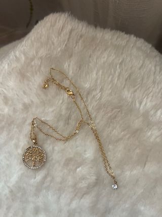 Lote de bisutería plata/negro