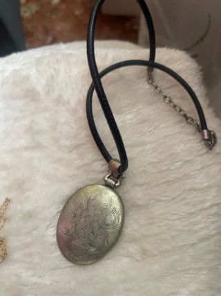Lote de bisutería plata/negro