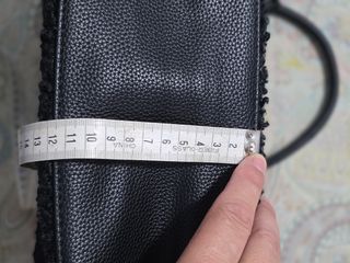 Bolso negro pelo borreguillo