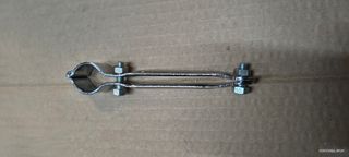 Suporte Farol Cromado - 13cm