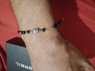 Bracciale Breil uomo teschio