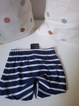 Costume da bagno bimbo a righe h&m 