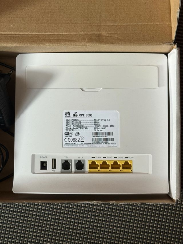 Router Huawei 4G B593