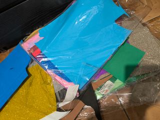 Fogli Eva e feltro colorati