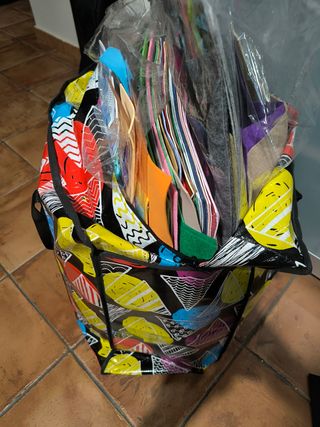 Fogli Eva e feltro colorati